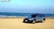 海边自驾自拍 沃尔沃XC70 AWD 陷入沙滩