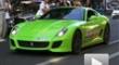 绿色梦魇！法拉利599 GTO街头弹射起步